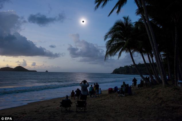 Ολική ηλιακής έκλειψης, Νοέμβριος 2012: Εικόνες και βίντεο - Φωτογραφία 5