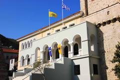 2216 - Η υποδοχή του αρχηγού του Στόλου στις Καρυές (φωτογραφίες)