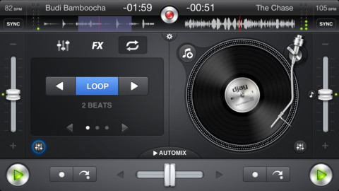 djay for iPhone: AppStore free - Φωτογραφία 4