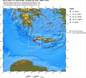 Μπαράζ σεισμών τα ξημερώματα στην Κρήτη - Φωτογραφία 3