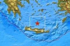 Μπαράζ σεισμών τα ξημερώματα στην Κρήτη