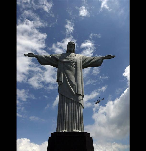 Το άγαλμα του Χριστού στο Ρίο - Εκπληκτικές εικόνες - Φωτογραφία 43
