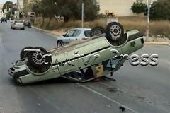 Τροχαίο κινηματογραφικών διαστάσεων στα Σπάτα