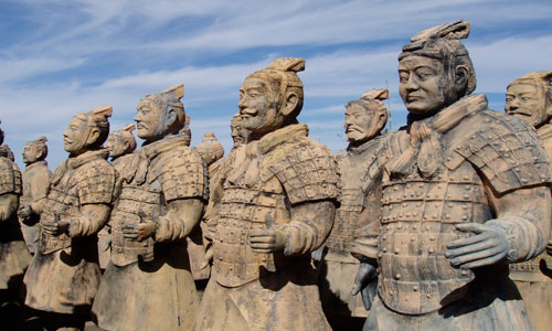 Ο Στρατός Terracotta της Κίνας έρχεται στο Τοπ Καπί της Κωνσταντινούπολης - Φωτογραφία 1