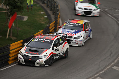 Φινάλε του πρωταθλήματος WTCC με βάθρο  για τη Honda Racing Team JAS στο Macau - Φωτογραφία 2