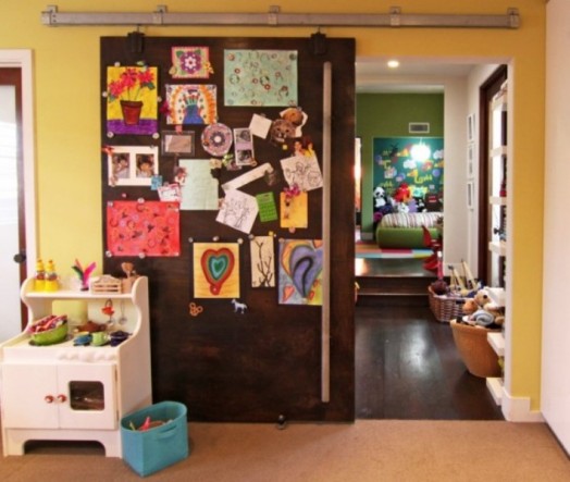 22 Ενδιαφέρουσες ιδέες για να παρουσιάσετε τα έργα των παιδιών σας στο σπίτι σας - Φωτογραφία 16