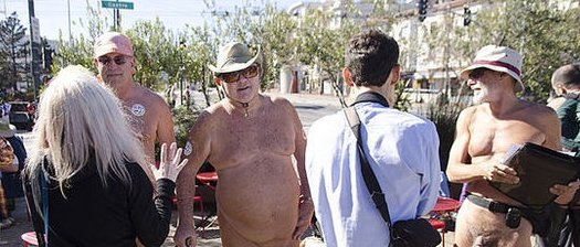 ΓΥΜΝΗ ΔΙΑΜΑΡΤΥΡΙΑ-Ενάντια στην απαγόρευση του γυμνισμού στο Σαν Φρανσίσκο - Φωτογραφία 4