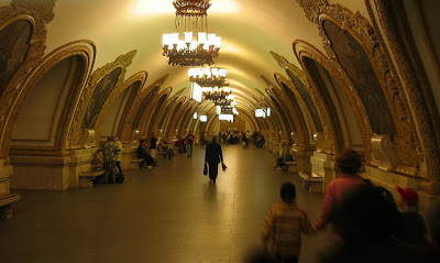 Μετρό Μόσχας, το ομορφότερο στον κόσμο! - Φωτογραφία 13