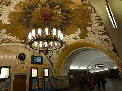 Μετρό Μόσχας, το ομορφότερο στον κόσμο! - Φωτογραφία 8