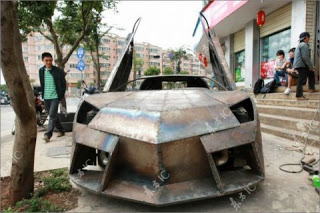 Κινέζος μετατρέπει ένα Nissan A31 του 1995 σε Lamborghini Reventon! - Φωτογραφία 4