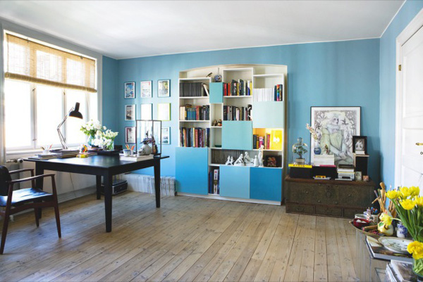 Το χρωματιστό διαμέρισμα ενός στυλίστα στη Δανία - Φωτογραφία 4