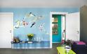Το χρωματιστό διαμέρισμα ενός στυλίστα στη Δανία
