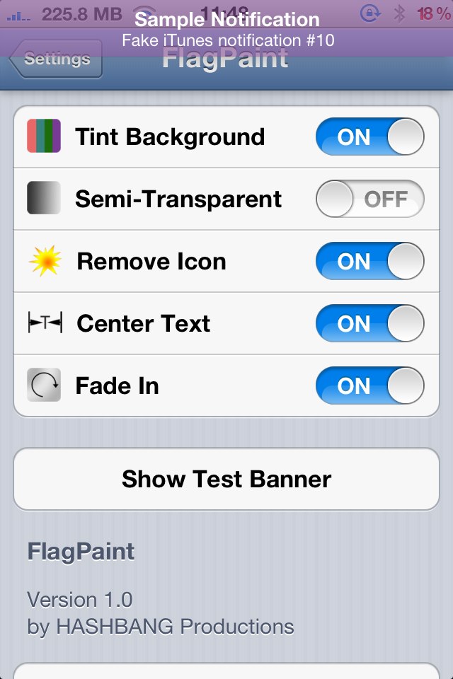 FlagPaint: Cydia tweak - Φωτογραφία 2