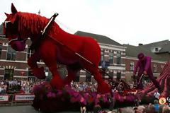 Bloemencorso: παρέλαση λουλουδιών στην Ολλανδία