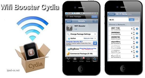 WiFi Booster (1.2.1): Cydia twak dowloads - Φωτογραφία 1