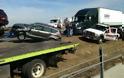 Καραμπόλα 140 αυτοκινήτων στο Τέξας με δύο νεκρούς και τουλάχιστον 80 τραυματίες!