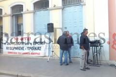 Πάτρα: Απέκλεισαν και σήμερα το Δημαρχείο οι εργαζόμενοι του Δήμου - Παμπατραϊκό συλλαλητήριο το απόγευμα