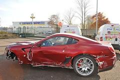 Προς πώληση η τρακαρισμένη Ferrari του Ρονάλντο