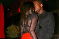 K. Kardashian – K. West: Καυτά φιλιά μπροστά στο φωτογραφικό φακό!