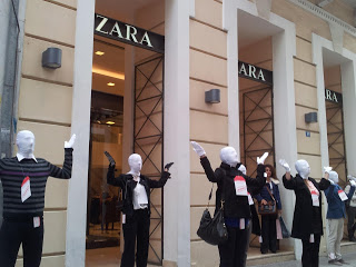 Greenpeace: Οι κούκλες της ZARA επαναστατούν! - Φωτογραφία 1