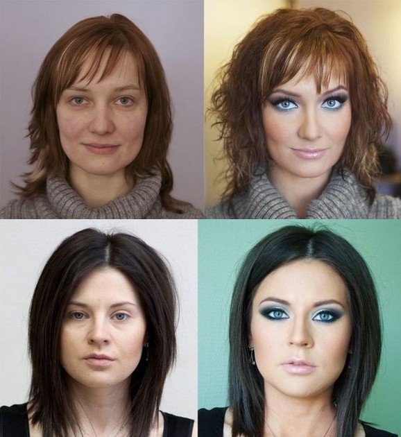 Ρωσίδες πριν και μετά το μακιγιάζ! [pics] - Φωτογραφία 2