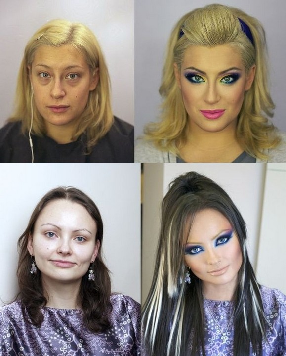 Ρωσίδες πριν και μετά το μακιγιάζ! [pics] - Φωτογραφία 3