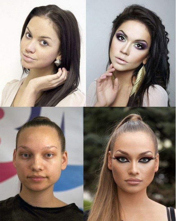 Ρωσίδες πριν και μετά το μακιγιάζ! [pics] - Φωτογραφία 4