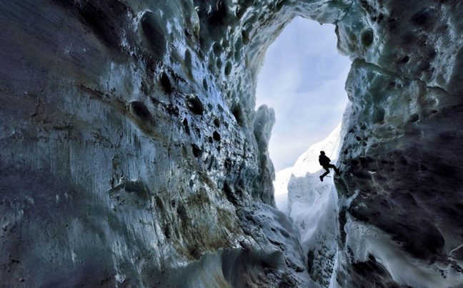 Κατάβαση σε σπηλιές από πάγο στην Ελβετία - Φωτογραφία 8