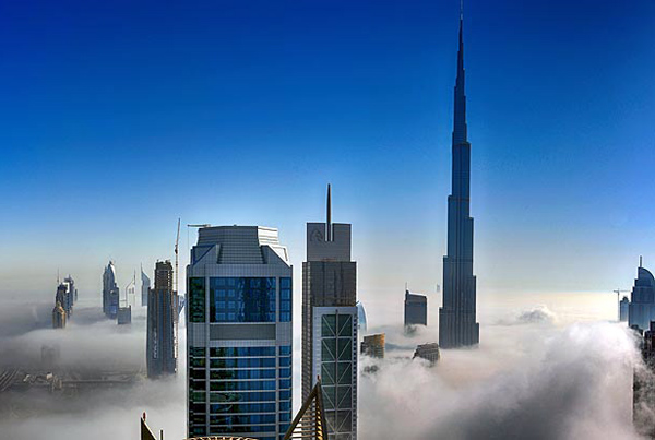 Όταν η ομίχλη σκεπάζει τους ουρανοξύστες του Ντουμπάι - Φωτογραφία 2