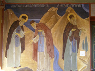 2300 - Ο Άγιος Σιλουανός ο Αθωνίτης σε τοιχογραφίες της Μονής του Έσσεξ - Φωτογραφία 11
