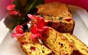Κέικ λουλουδάτο με φιστίκια & θυμάρι αλά Pandespani