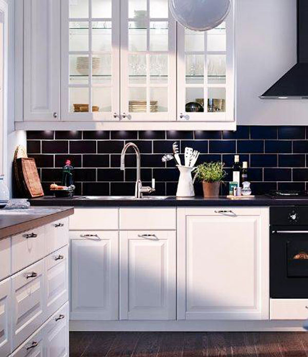 30 τρόποι να βάλετε πλακάκια στον τοίχο της κουζίνας σας - Φωτογραφία 2