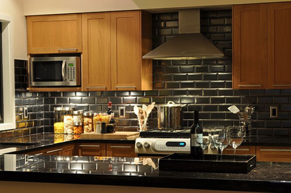 30 τρόποι να βάλετε πλακάκια στον τοίχο της κουζίνας σας - Φωτογραφία 5
