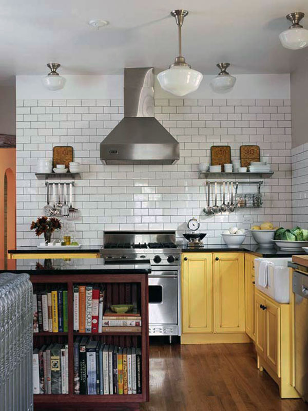30 τρόποι να βάλετε πλακάκια στον τοίχο της κουζίνας σας - Φωτογραφία 8