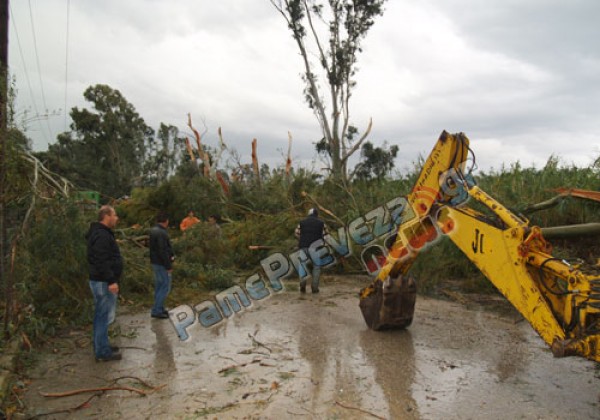 Πρέβεζα:Ανεμοστρόβιλος σάρωσε την παραλιακή (video - pics) - Φωτογραφία 2