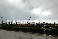 Δήμος Πύργου: Τα πέντε λεπτά του τρόμου - Εκτεταμένες καταστροφές από ισχυρούς ανεμοστρόβιλους - Δείτε φωτό