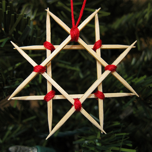 17 DIY στολίδια με αστέρια για τα Χριστούγεννιάτικα Décor σας - Φωτογραφία 15