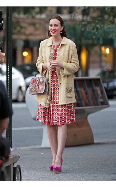 Τα ωραιότερα outfits από τα γυρίσματα του Gossip Girl season 6 - Φωτογραφία 14