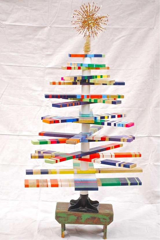 21 Όμορφες ιδέες για DΙΥ Χριστουγεννιάτικα δέντρα - Φωτογραφία 10