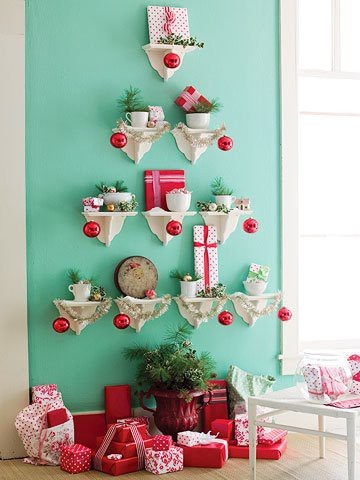 21 Όμορφες ιδέες για DΙΥ Χριστουγεννιάτικα δέντρα - Φωτογραφία 12