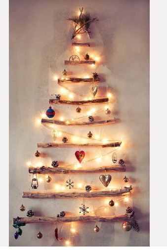 21 Όμορφες ιδέες για DΙΥ Χριστουγεννιάτικα δέντρα - Φωτογραφία 2
