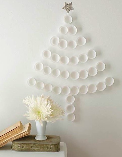 21 Όμορφες ιδέες για DΙΥ Χριστουγεννιάτικα δέντρα - Φωτογραφία 7