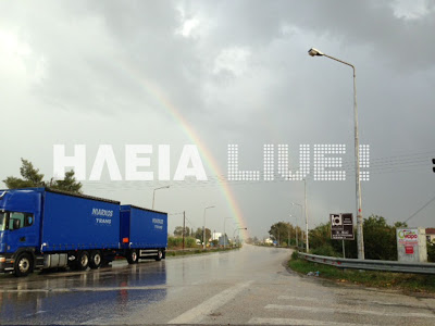 Πολύ ισχυρή καταιγίδα στην Αμαλιάδα - Δείτε φωτό - Φωτογραφία 2