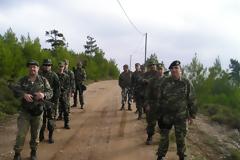 Πορεία 15 χλμ με φόρτο μάχης από τους Εθνοφύλακες και τη ΣΕΑΝ Σάμου