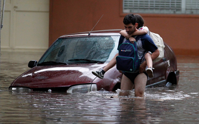 «Πνίγηκε» από τις βροχές η Αργεντινή - Φωτογραφία 7