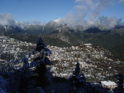 Στα λευκά η Ορεινή Ναυπακτία - Φωτογραφία 5