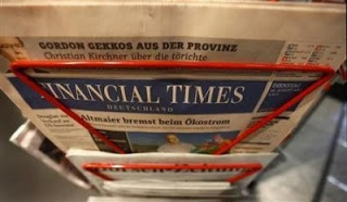 Σήμερα κυκλοφόρησε το τελευταίο φύλλο της εφημερίδας Financial Times Deutschland - Φωτογραφία 1