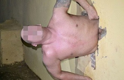 Απόδραση για γέλια - Κρατούμενος σφήνωσε στην τρύπα που έσκαψε - Φωτογραφία 5
