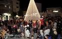 Φωταγωγήθηκε το Χριστουγεννιάτικο Δέντρο στην κεντρική πλατεία Λαγκαδά