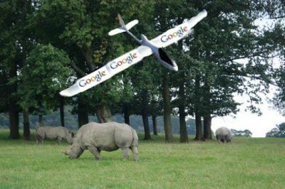 Αεροσκάφη της Google σώζουν άγρια ζώα που βρίσκονται υπό εξαφάνιση - Φωτογραφία 1